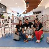 Robinson Mall Showcase in Cebu City, Central Visayas, Philippines has sequestered 100 kg of plastic using 200 ecobricks