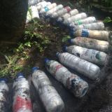 Here we go in Ubud, Gianyar, Bali, Lesser Sunda Islands, 80571, Indonesia has sequestered 4 kg of plastic using 12 ecobricks