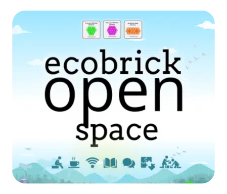 Eco bricks can make open spaces